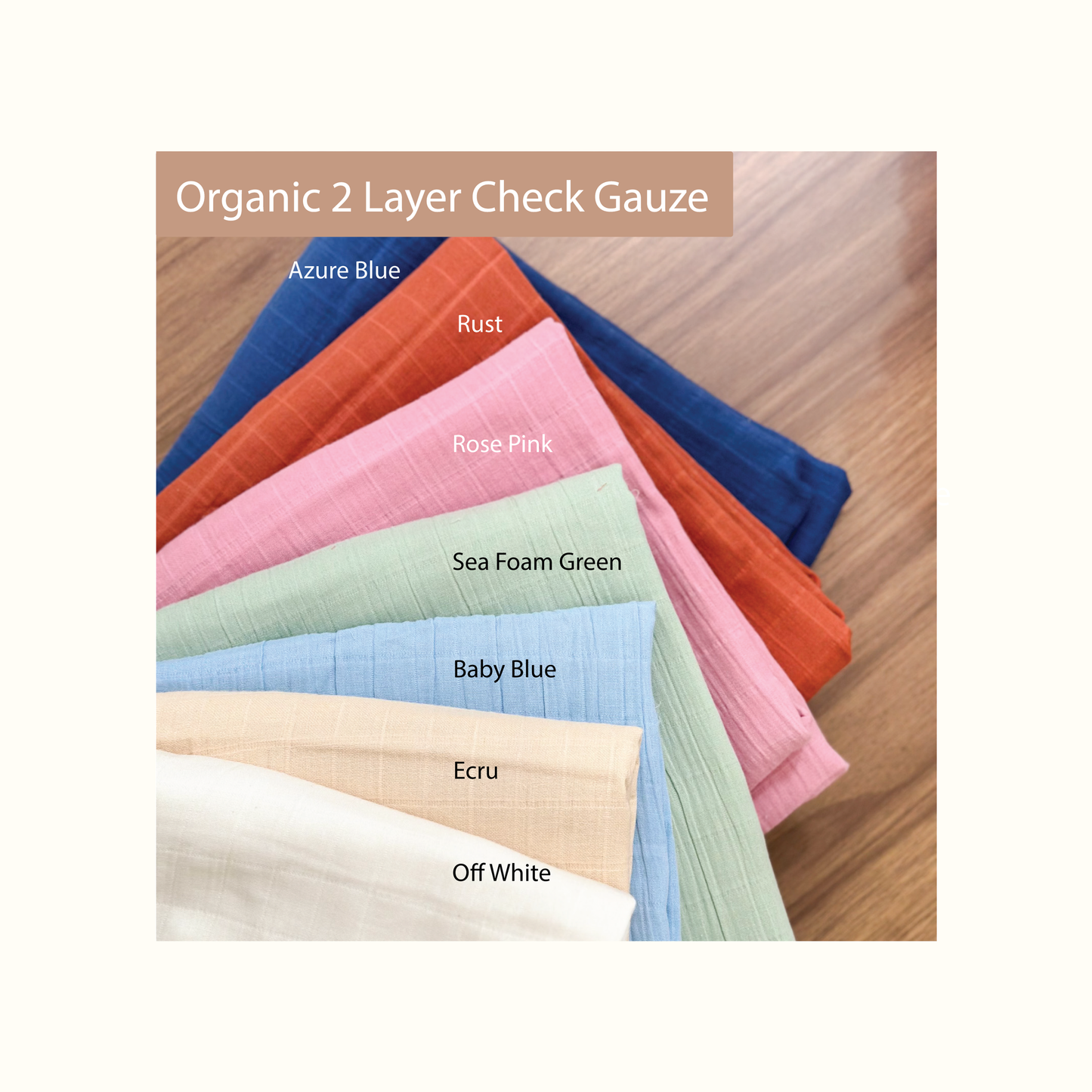 Personalized Organic Double Gauze Bath Robe with wreath