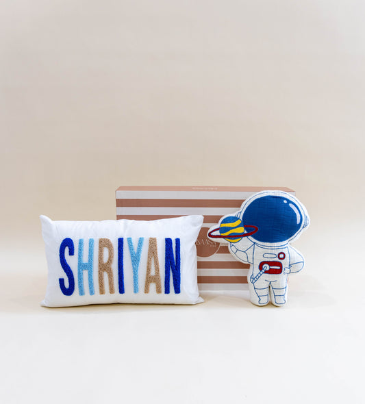 Little Dreamers Gift Box – Personalized Pillow & Custom Shape Pillow