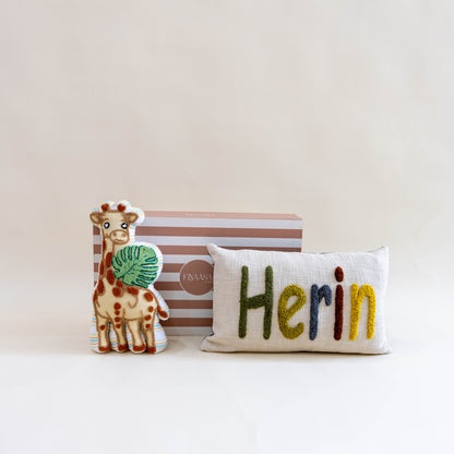 Dreamy Duo Gift Box – Personalized Pillow & Custom Shape Pillow