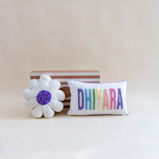Little Dreamers Gift Box – Personalized Pillow & Custom Shape Pillow