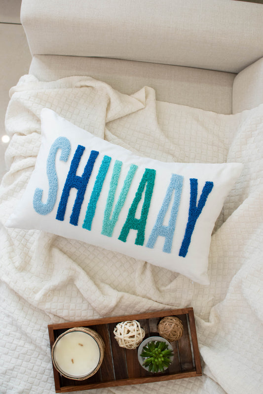 Personalized Pillow Covers with Punch Needle Embroidery- PRE SELECTED