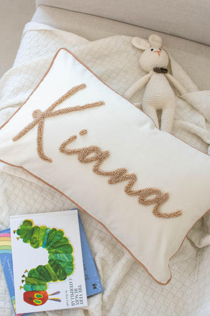 Personalized Pillow Covers for Kids-Piping Trim- PRE SELECTED