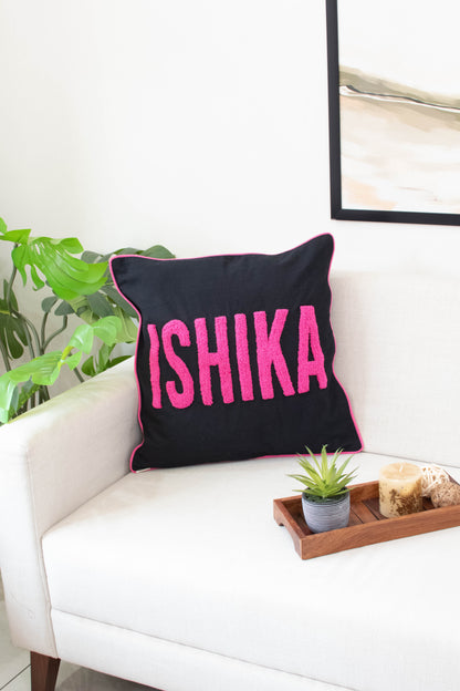 Personalized Pillow Covers for Kids-Piping Trim- PRE SELECTED