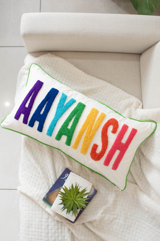 Personalized Pillow Covers for Kids-Piping Trim- PRE SELECTED