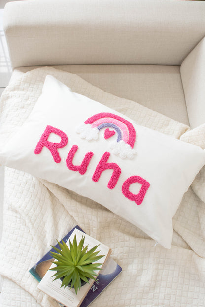 Personalized Pillow Cover with Design Elements- PRE SELECTED