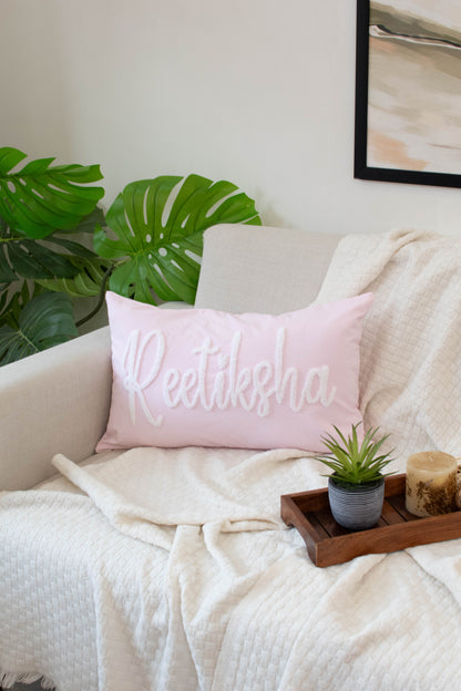 Personalized Pillow Covers with Punch Needle Embroidery- PRE SELECTED