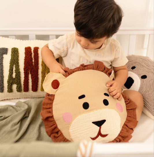 Jeep Jungle Safari Applique Cotton Quilt for Kids with Kantha Work