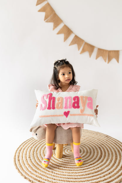 Personalized Pillow Cover with Design Elements- PRE SELECTED