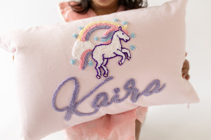 Personalized Pillow Cover with Design Elements- PRE SELECTED