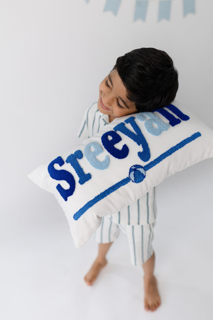 Personalized Pillow Cover with Design Elements- PRE SELECTED