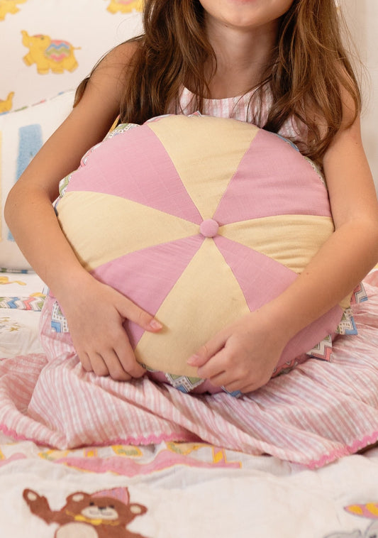 Carnival Pinwheel Shape Pillows for Kids