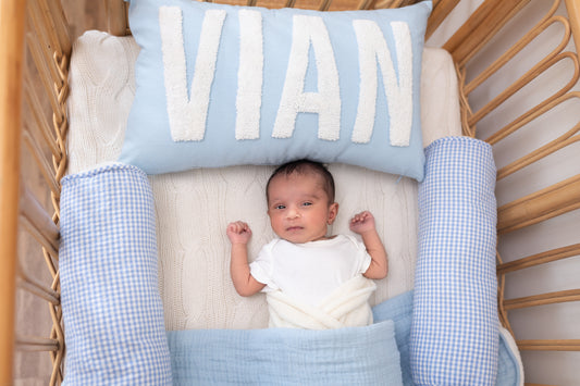 Personalized Pillow Cover, 100% Cotton