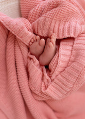 Cotton Knitted Baby Blankets